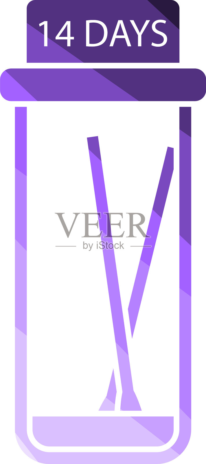 冠状病毒试管图标设计元素图片