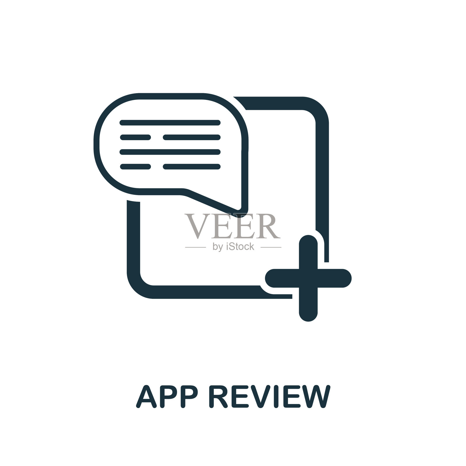 来自手机应用开发的应用评论图标图标素材