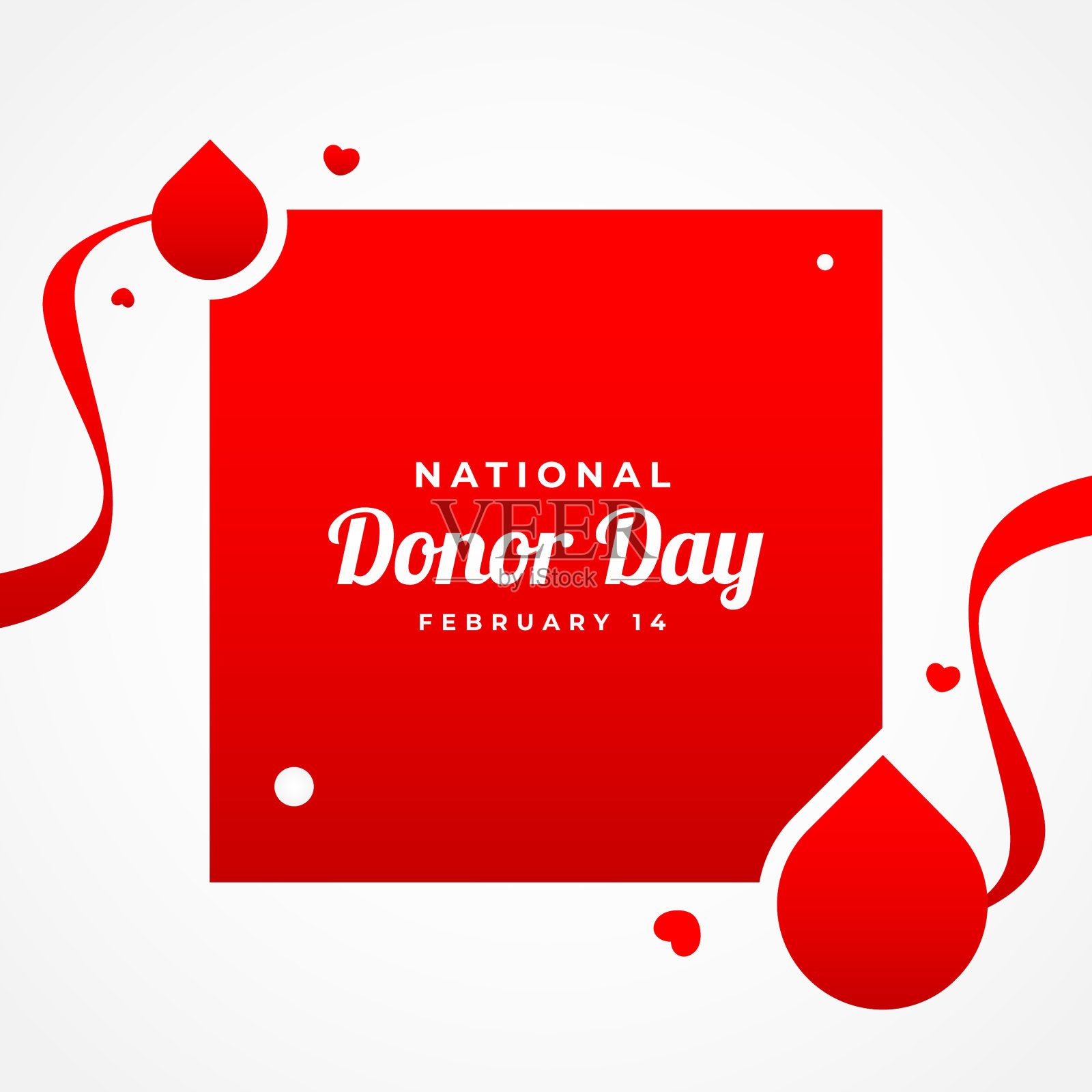 国家捐款人日设计模板背景插画图片素材