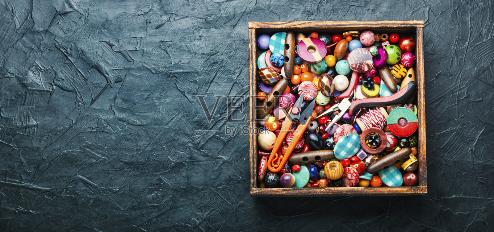 一套彩色珠子照片摄影图片