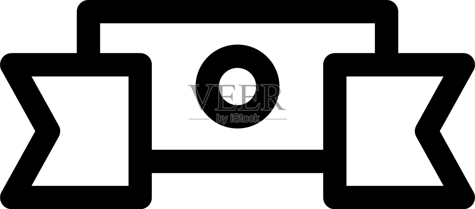 旗帜图标或标志孤立的标志符号图标素材