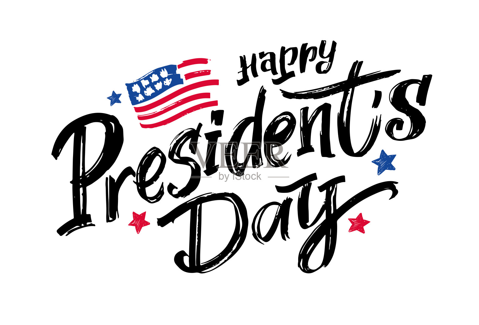 7月4日文字，独立日矢量字体排印，用于明信片、卡片、banner，庆典书法，美国军队字体排印概念，国家海报设计插画图片素材