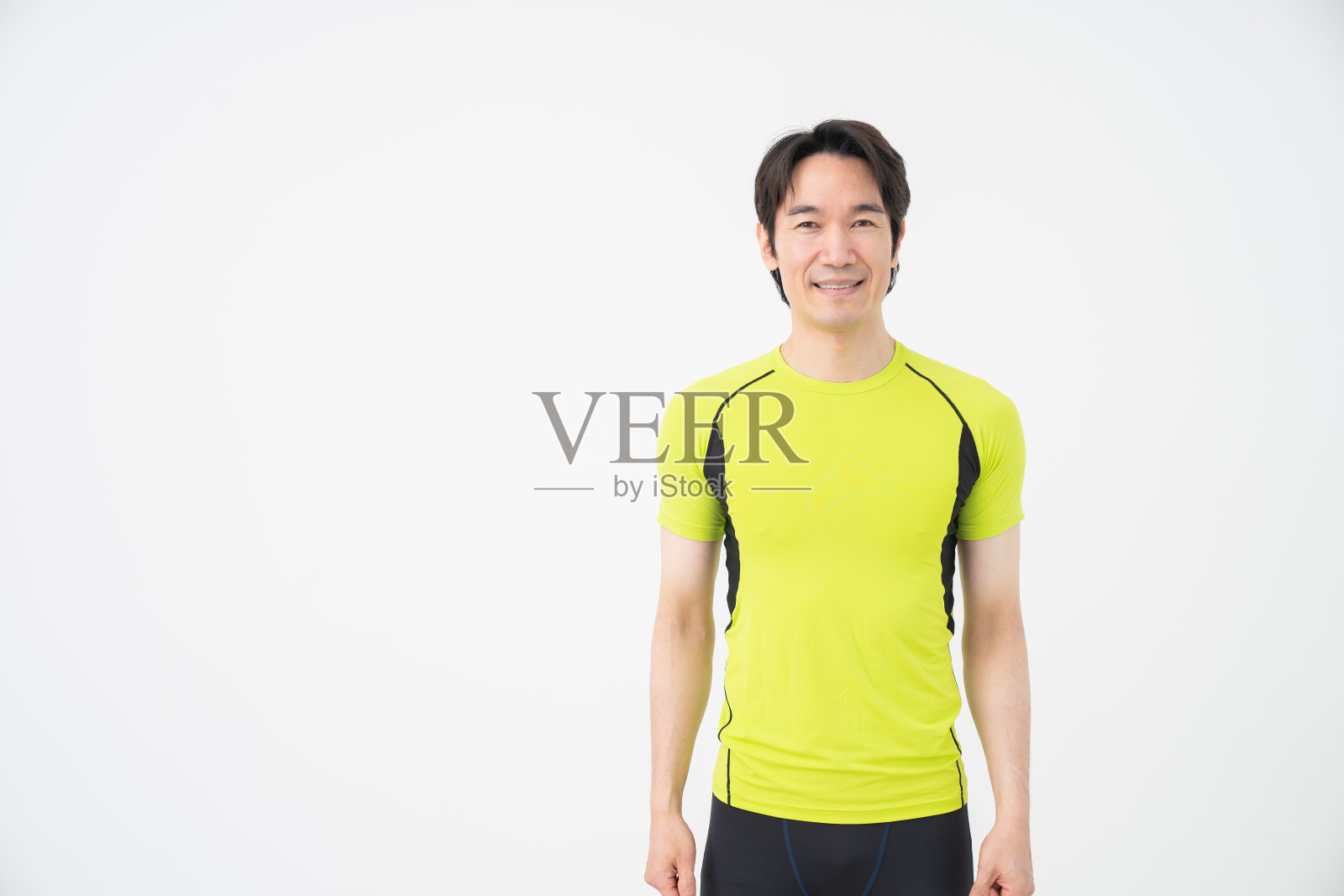 从事体育运动的中年男子照片摄影图片