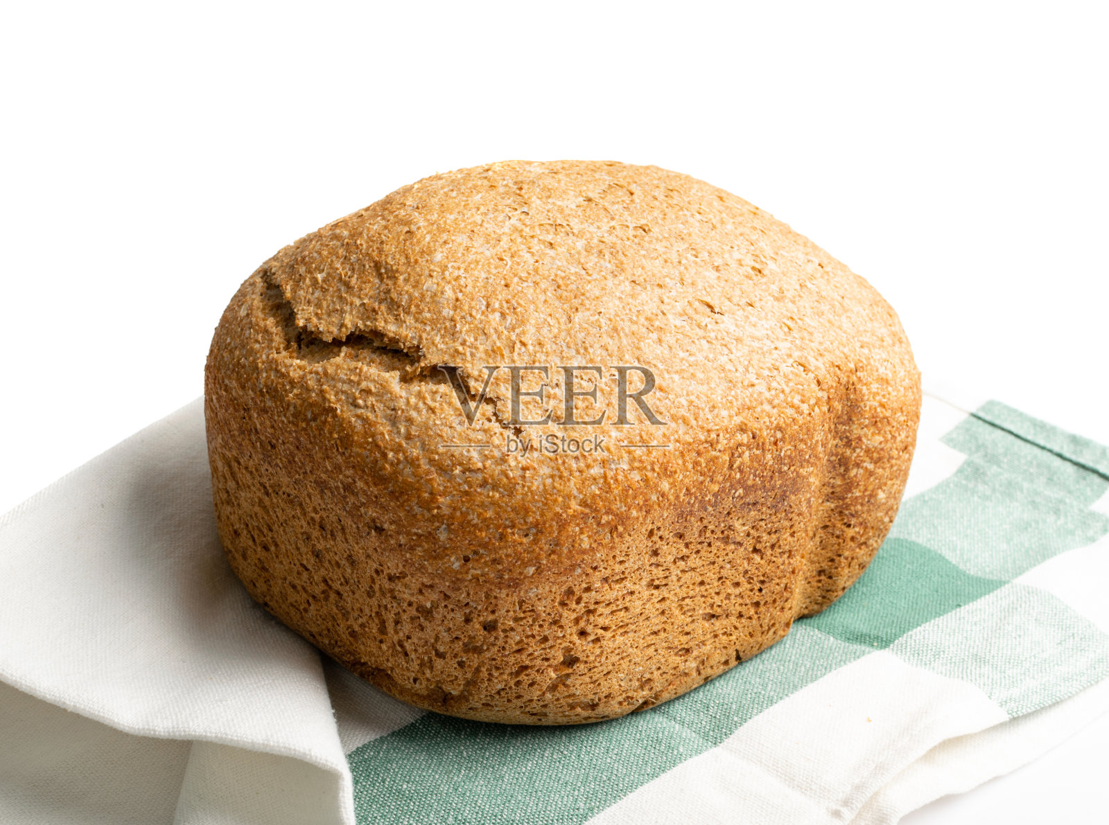 自制全麦面包，新鲜出炉的全麦面包照片摄影图片