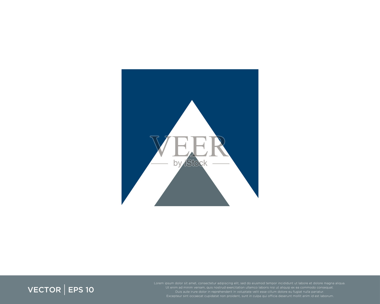 字母A标志设计矢量插图设计可编辑可调整EPS 10插画图片素材