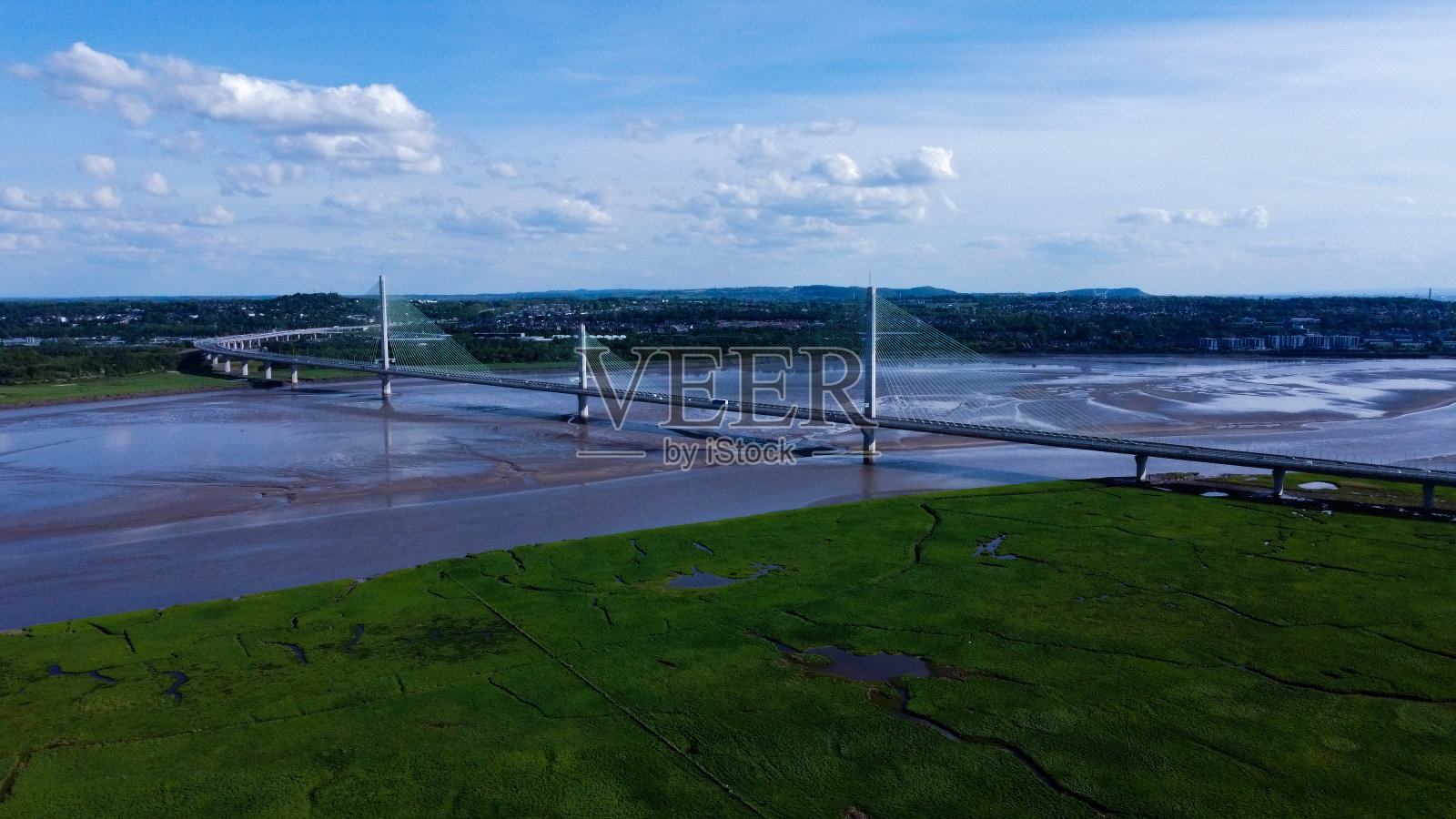 默西门户桥，Widnes照片摄影图片