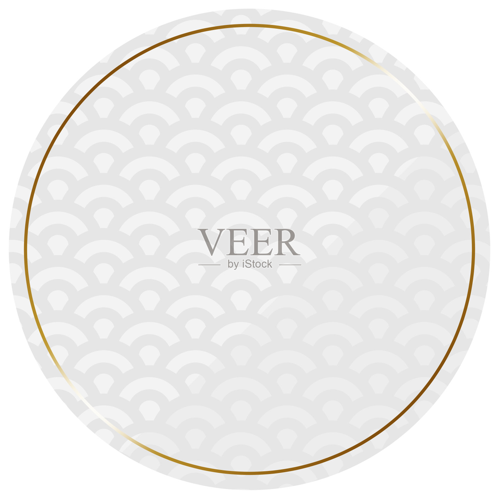 圆形框架插画图片素材