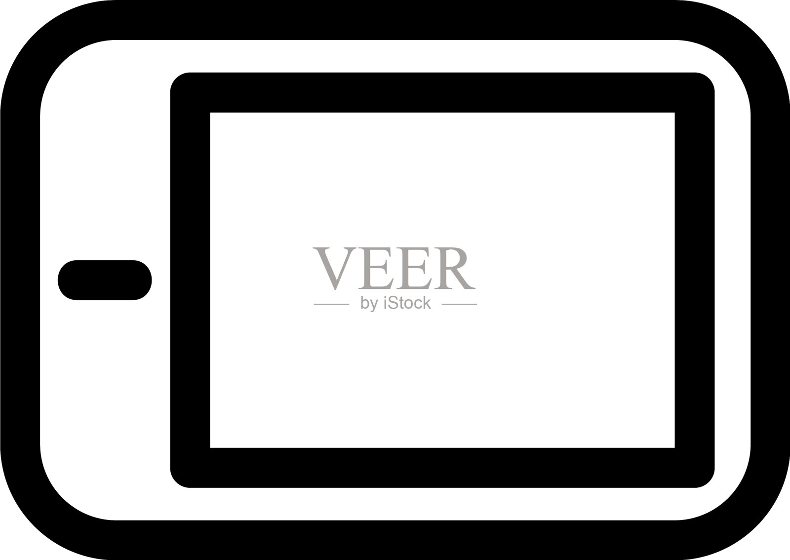 平板图标或标志孤立符号符号图标素材