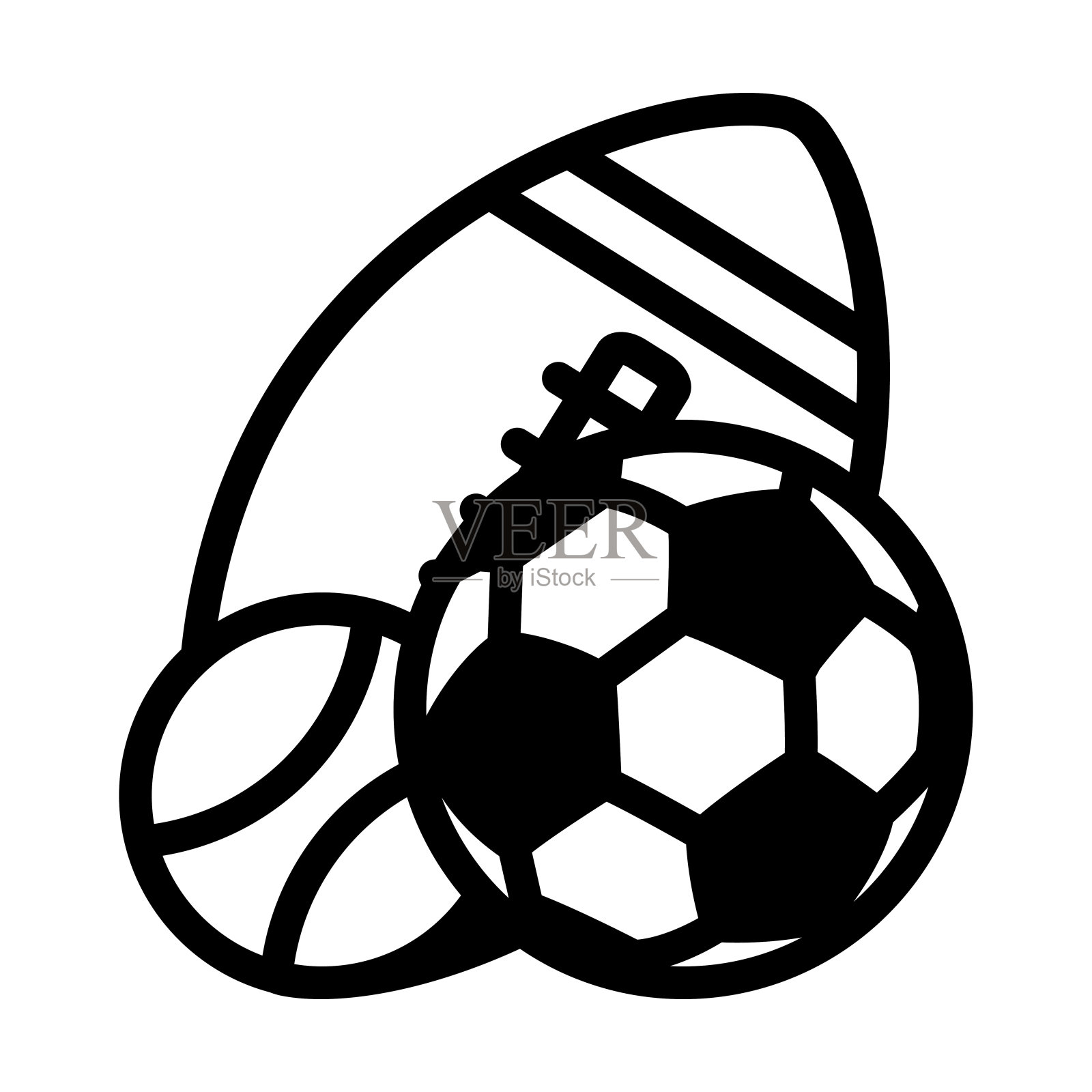 运动球图标插画图片素材