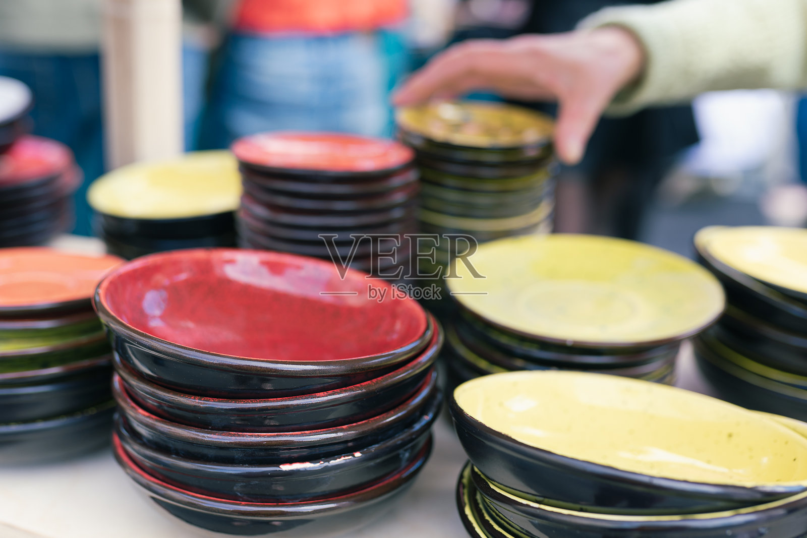 陶瓷店照片摄影图片