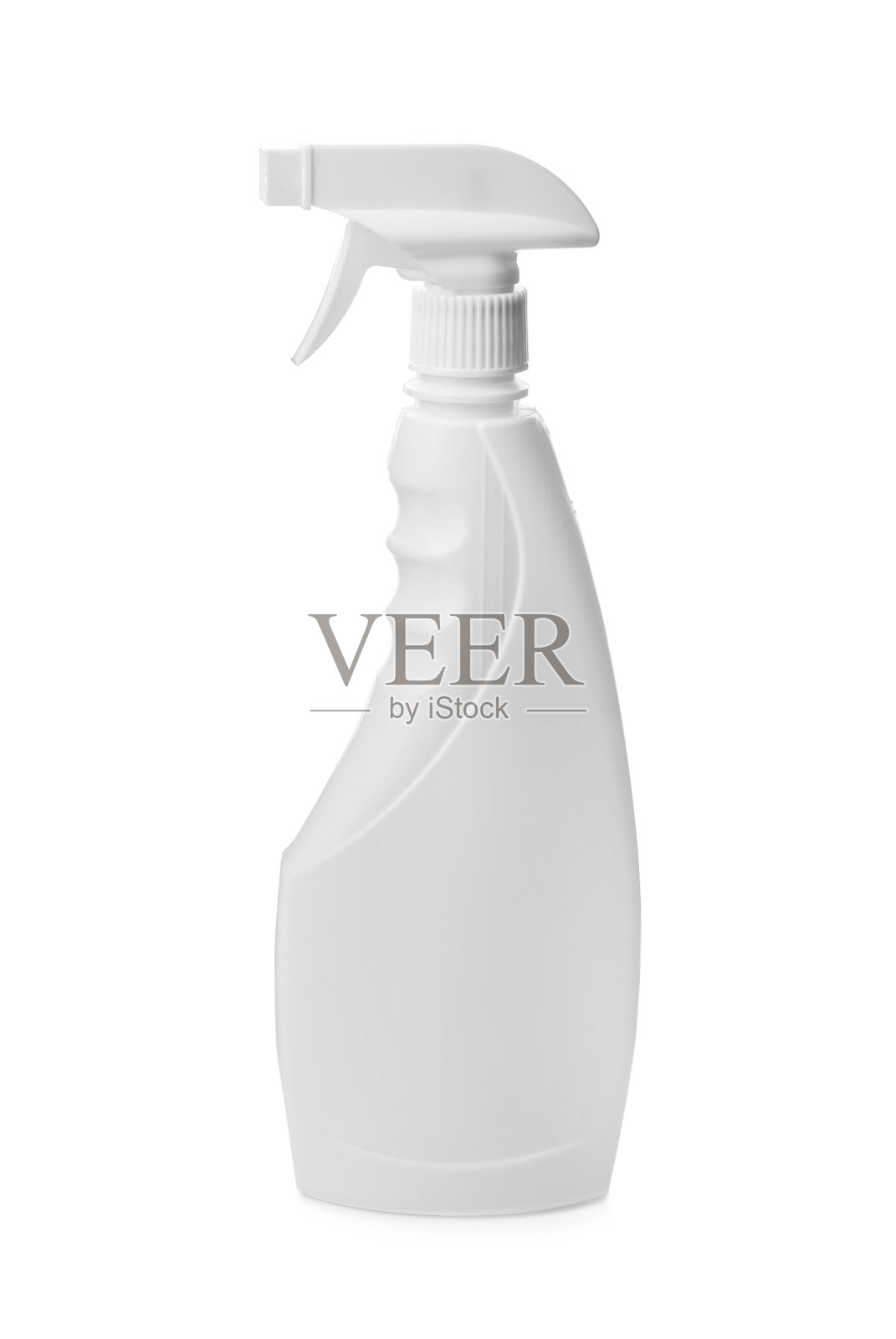 塑料瓶上的洗涤剂隔离白色照片摄影图片