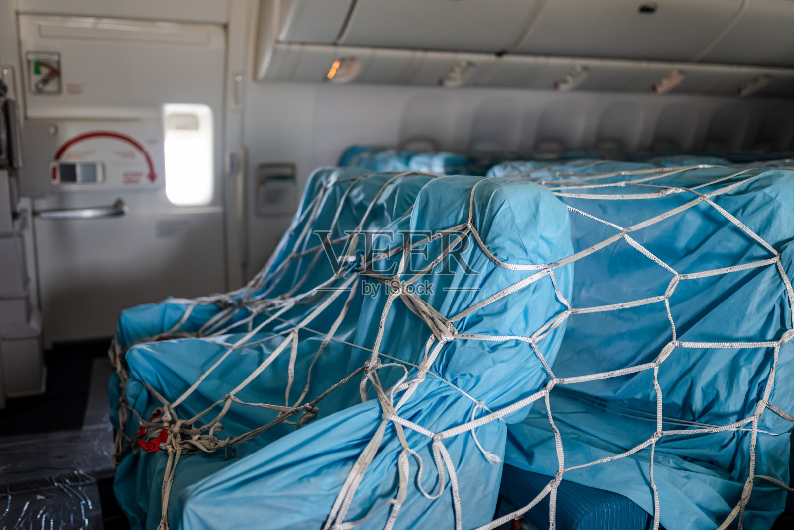 空飞机用于货物运输照片摄影图片