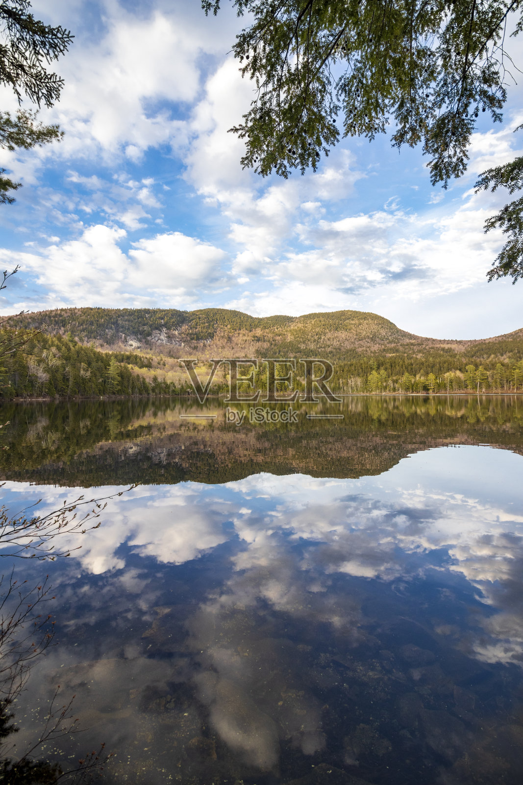 索耶池塘照片摄影图片