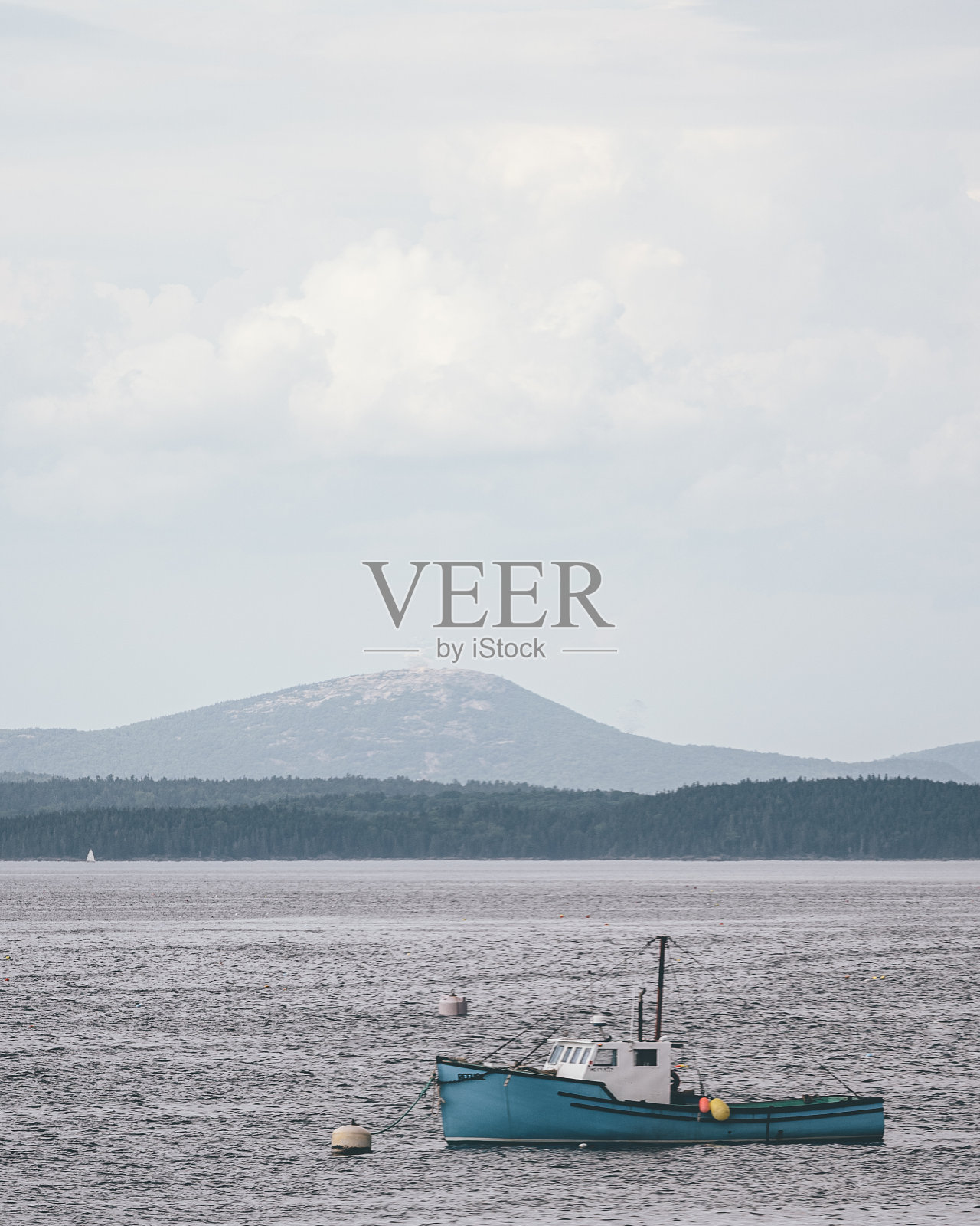 鱼和山照片摄影图片