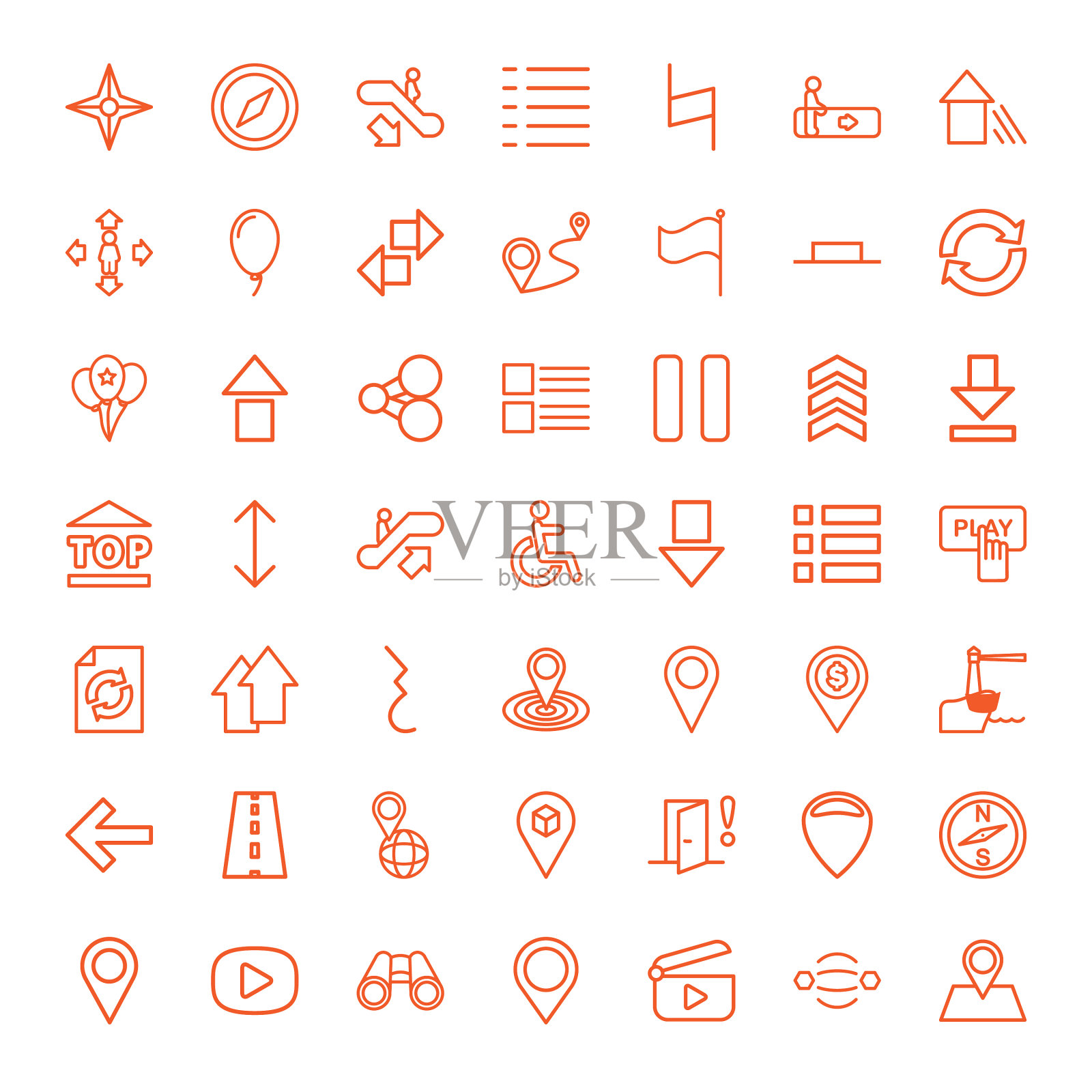 导航图标图标素材