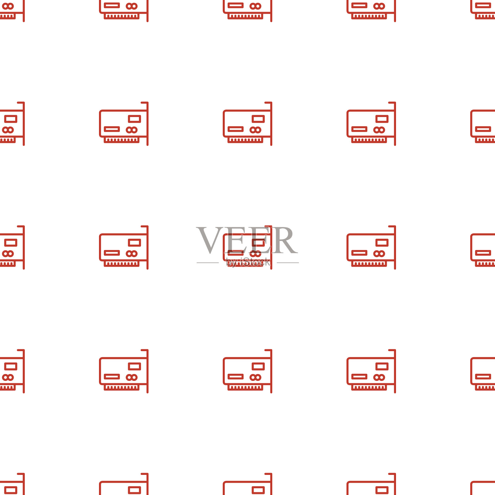 电话连接线图标图案无缝衔接图标素材