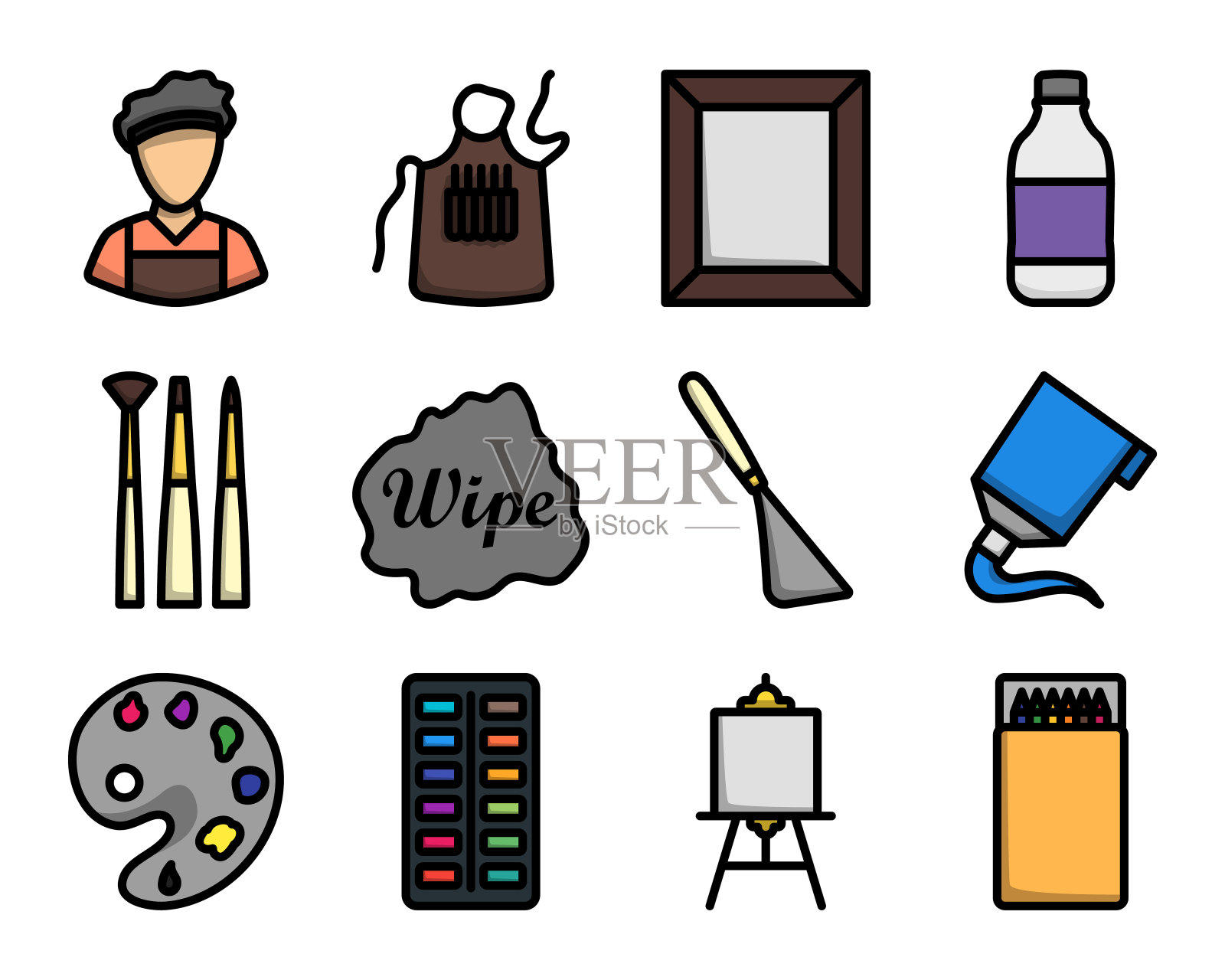 画图标设置插画图片素材