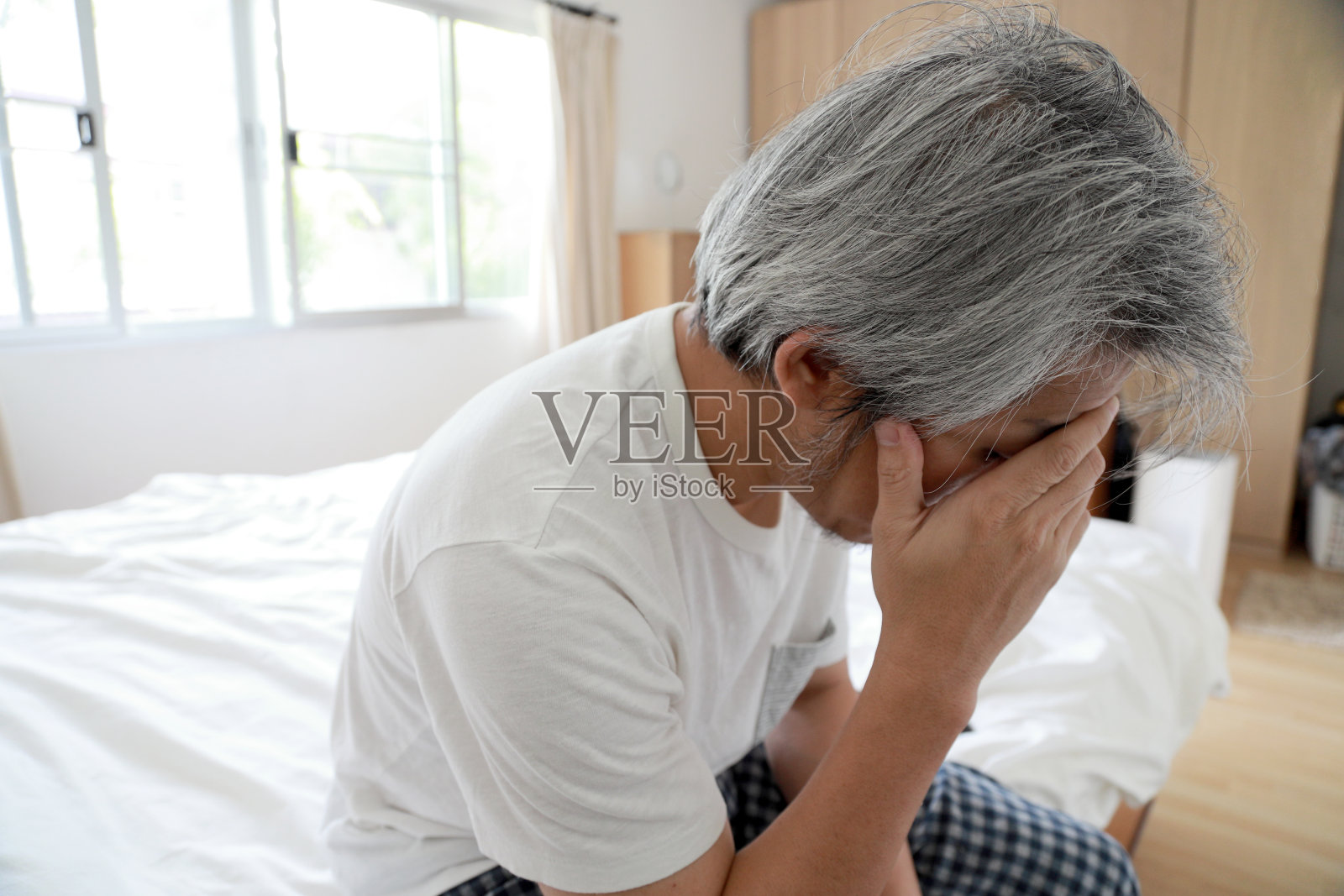 卧室照片摄影图片