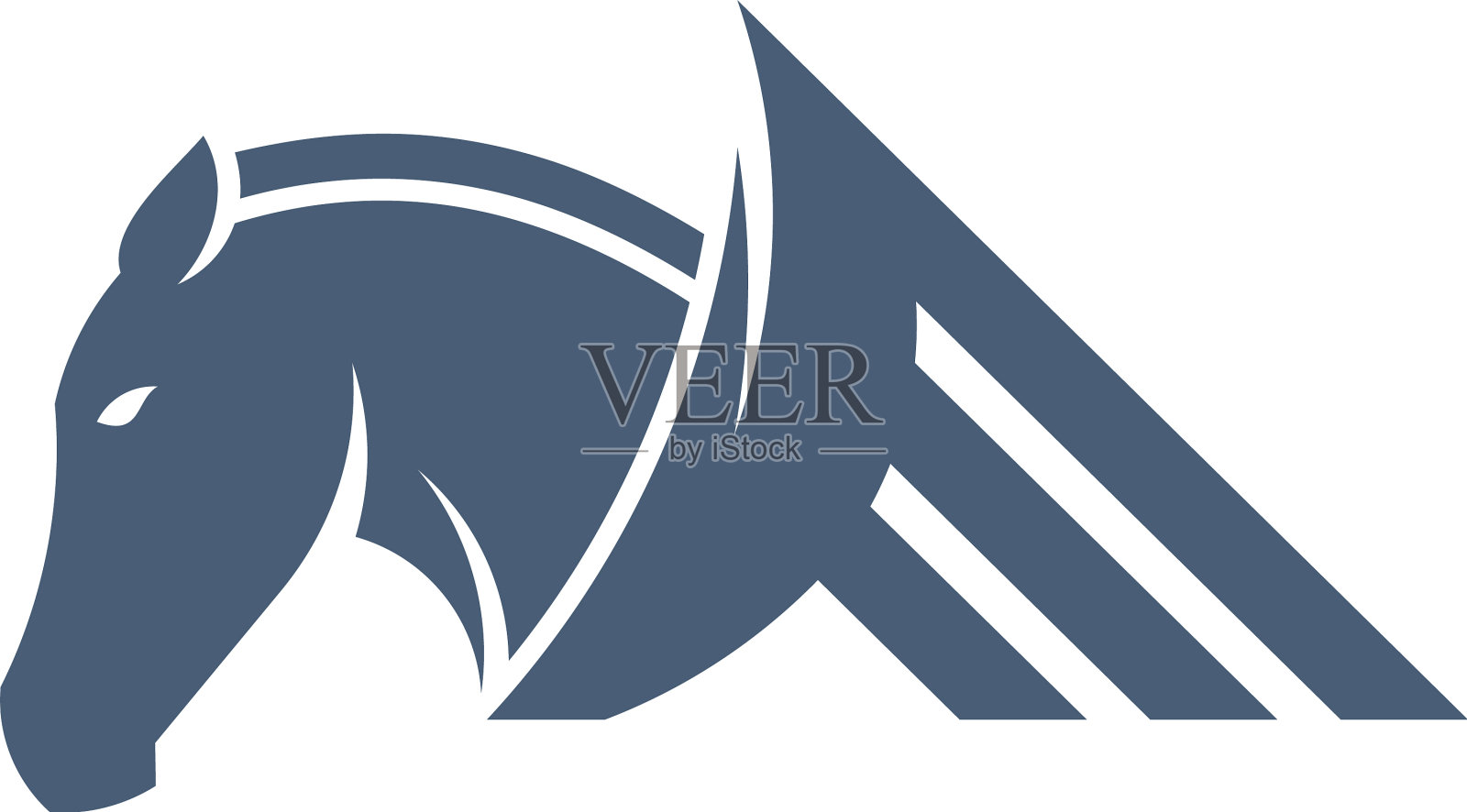 马设计创意马标志模板图标设计元素图片