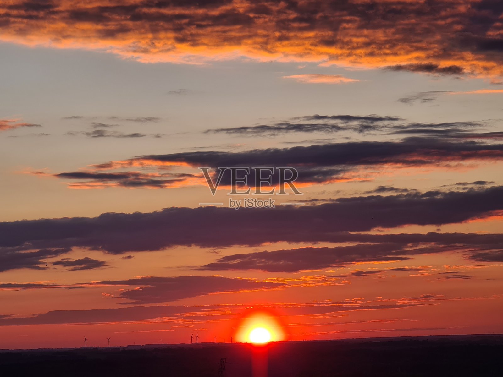 日落照片摄影图片