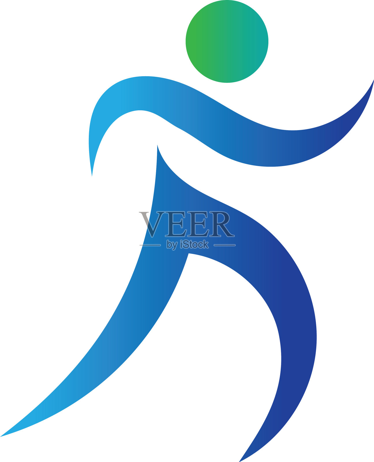 健身标志符号设计模板插画图片素材