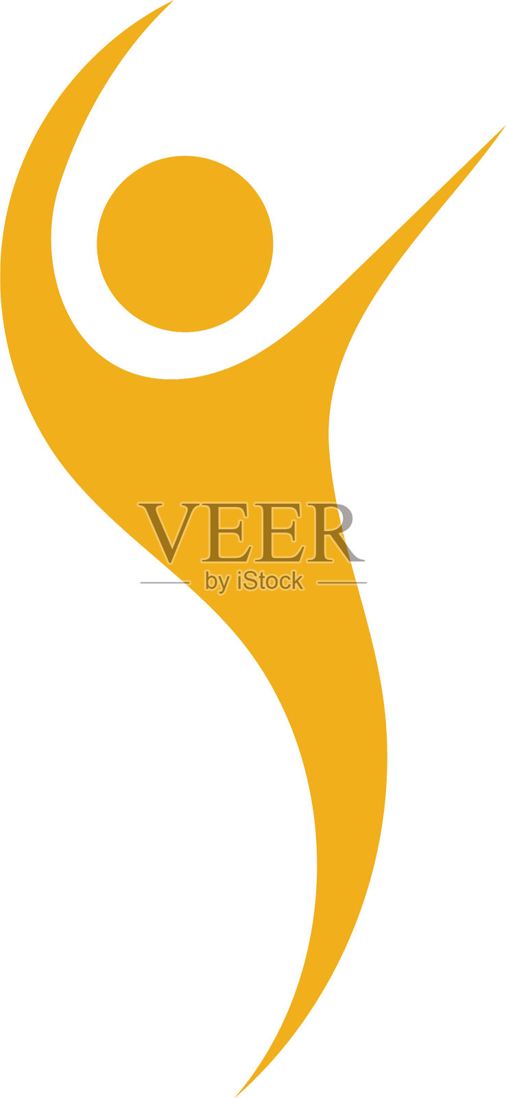 健身标志符号设计模板插画图片素材