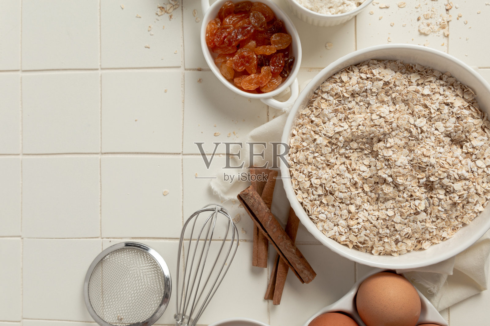 烘焙配料照片摄影图片