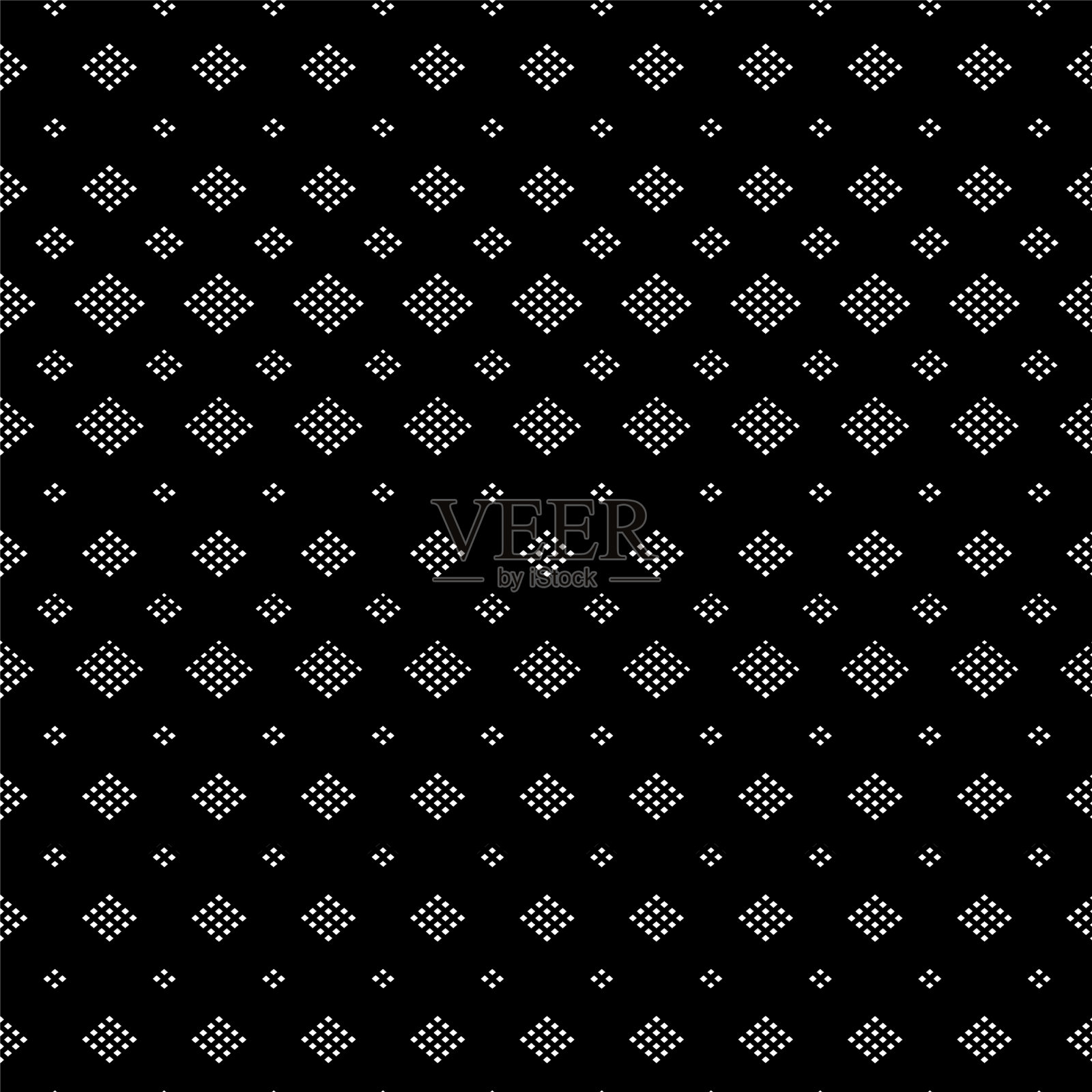 黑白人字形无缝花纹插画图片素材