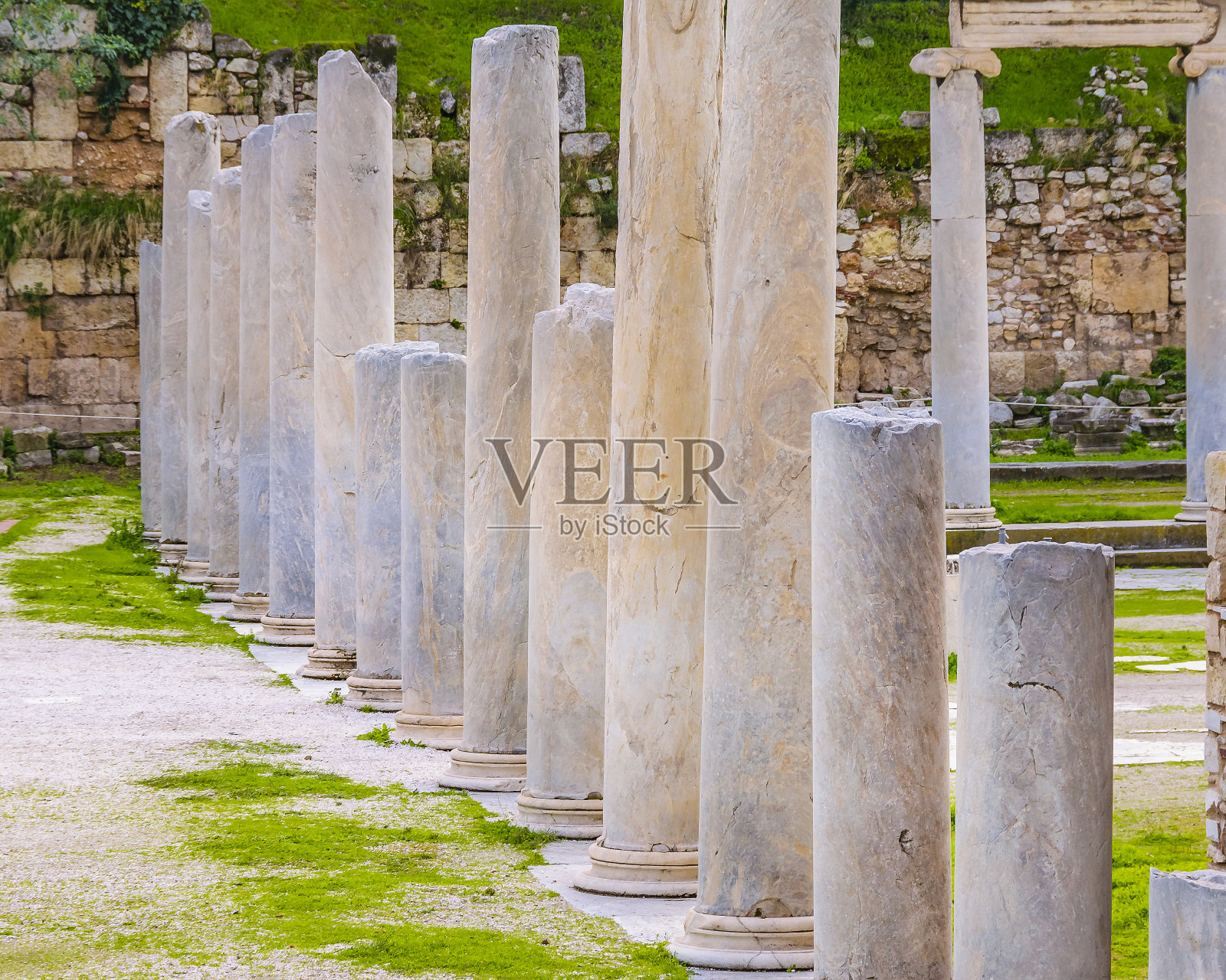 罗马广场，希腊雅典照片摄影图片