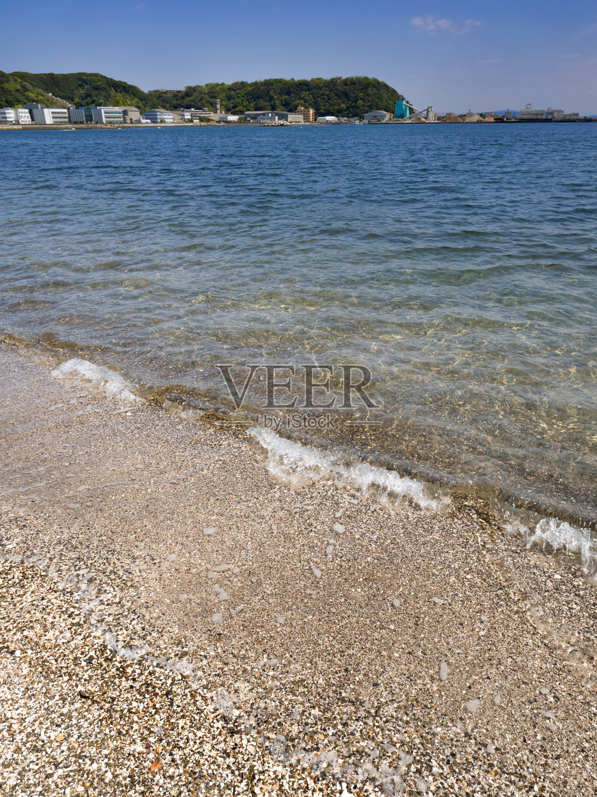 神奈川县横须贺市栗滨海滩照片摄影图片