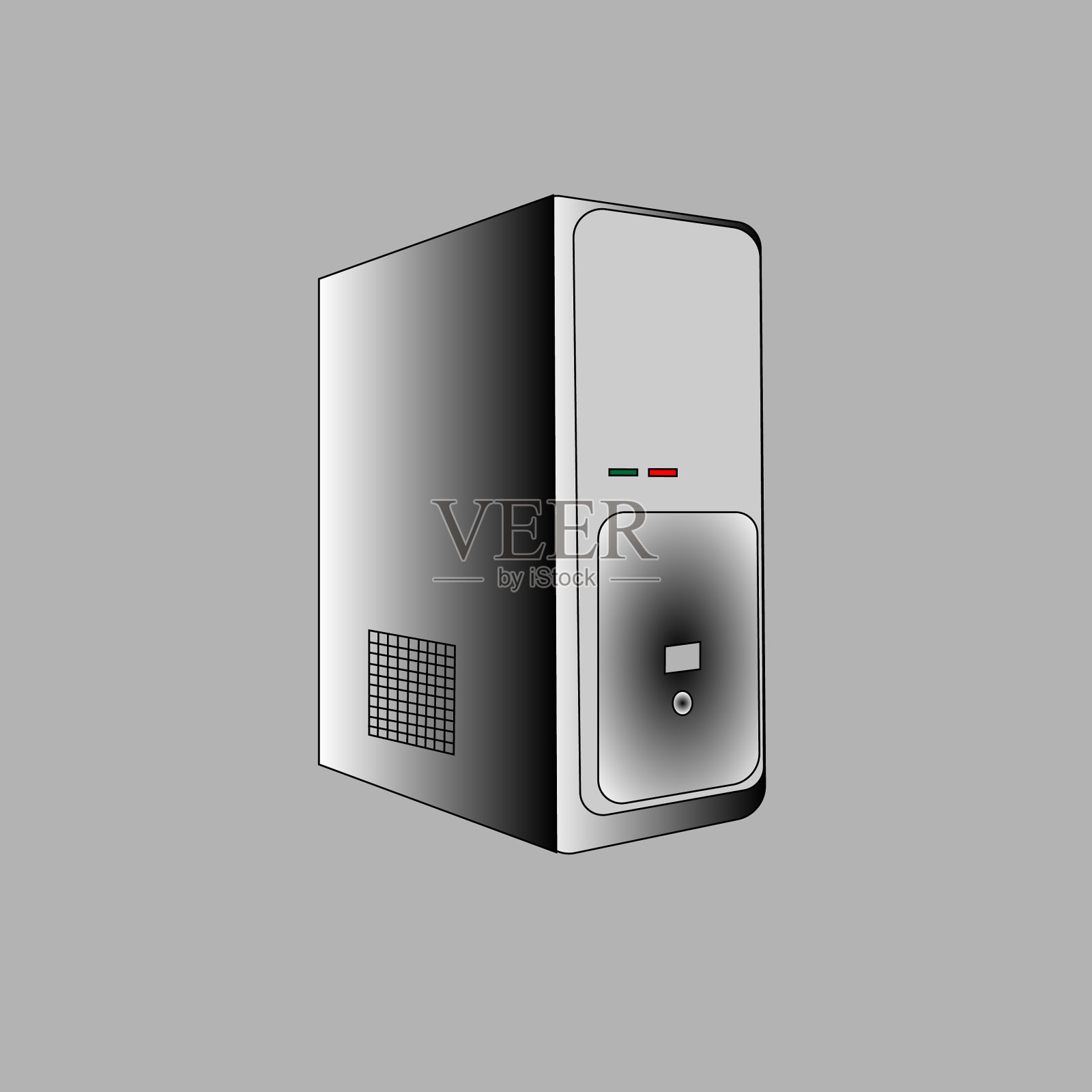 计算机系统单元插画图片素材