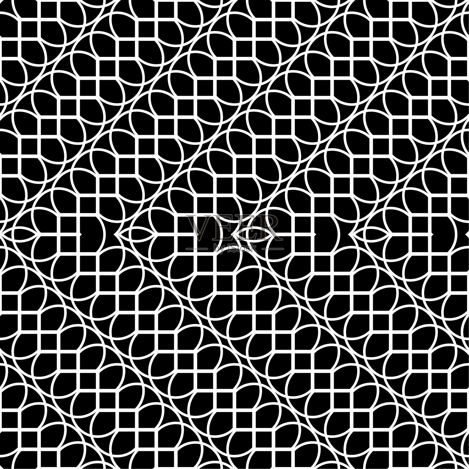 设计无缝单色之字形图案插画图片素材