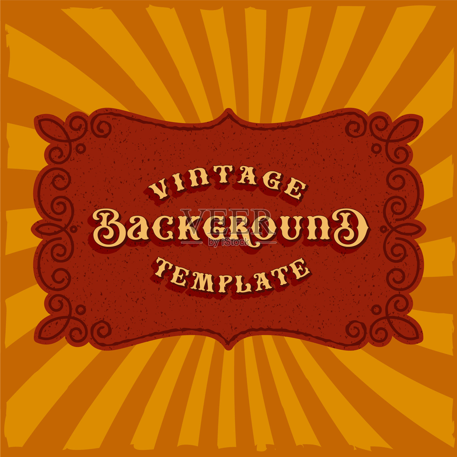 复古的背景插画图片素材