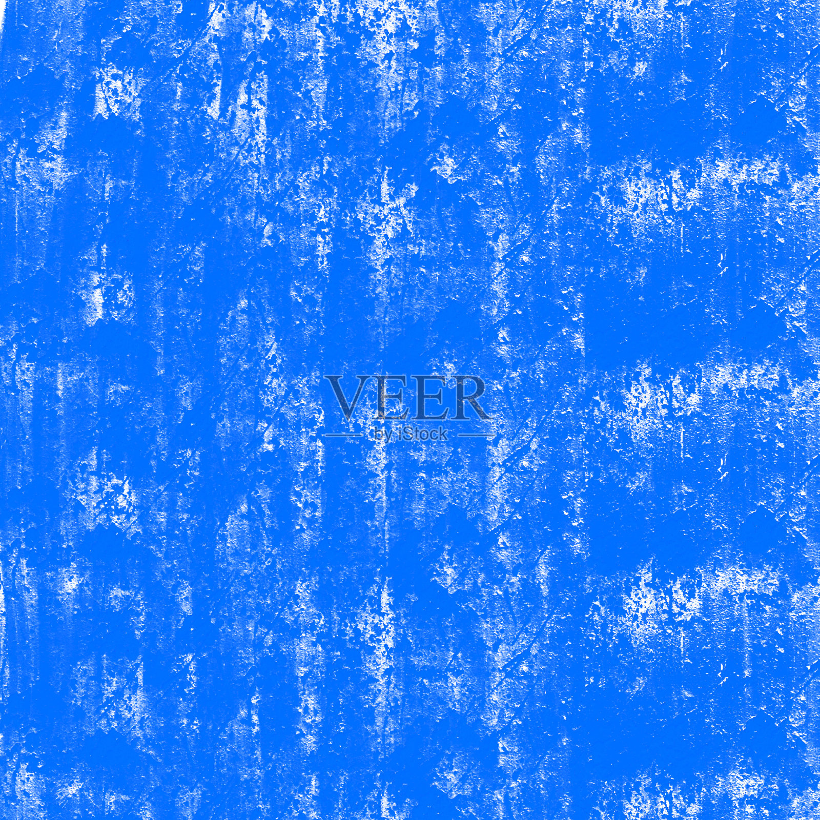 抽象的蓝色背景，手绘纹理油画，条纹，笔触。照片摄影图片