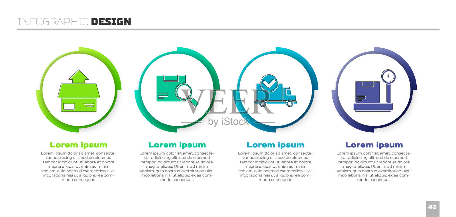 设纸箱纸箱搜索快递包裹插画图片素材