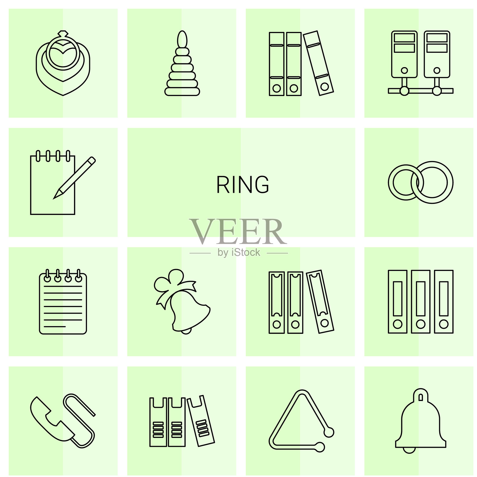 环的图标图标素材