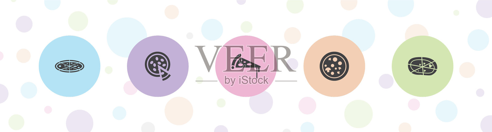 意大利辣香肠图标插画图片素材