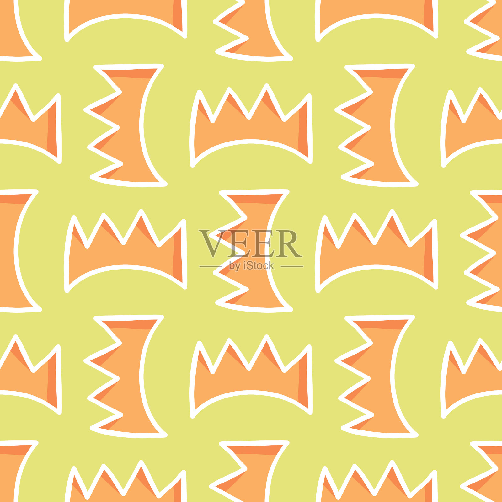 无缝纹理背景图案手绘插画图片素材