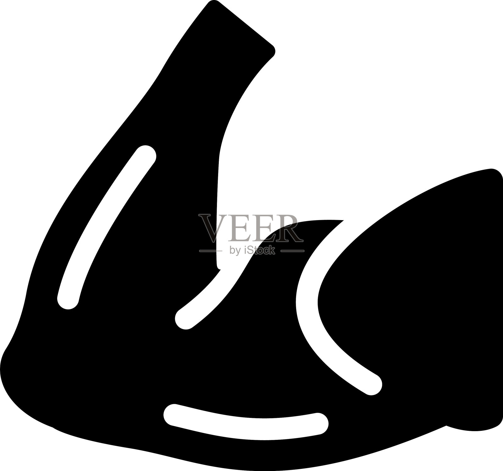 肱二头肌插画图片素材