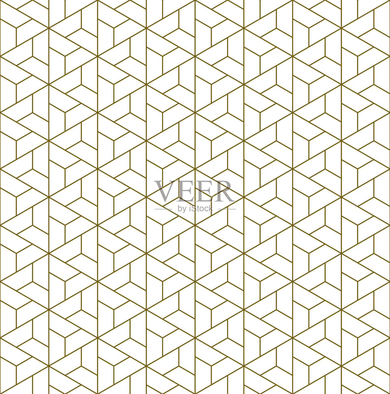 无缝日本传统装饰kumiko插画图片素材