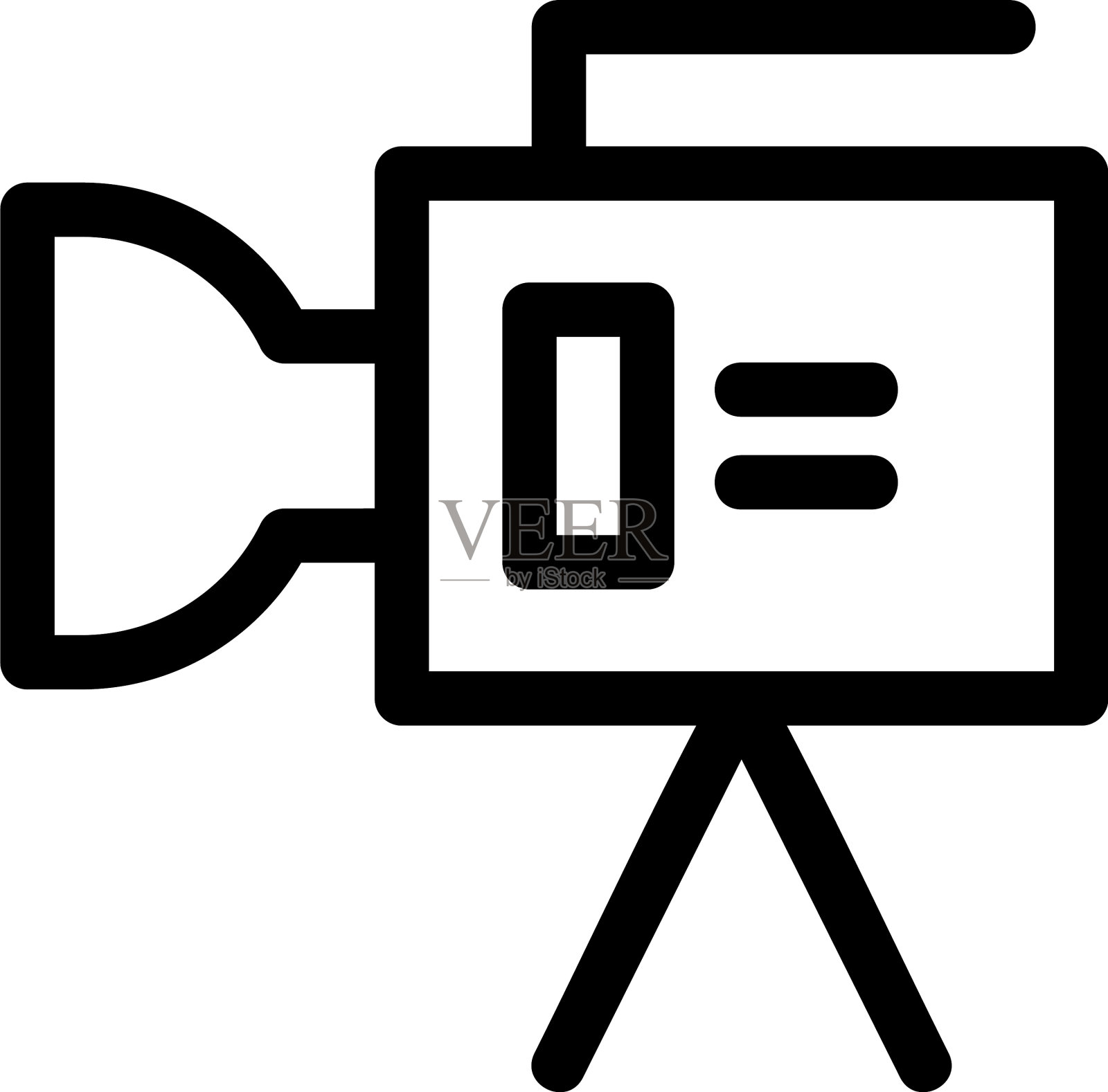 相机图标或标志孤立标志符号图标素材