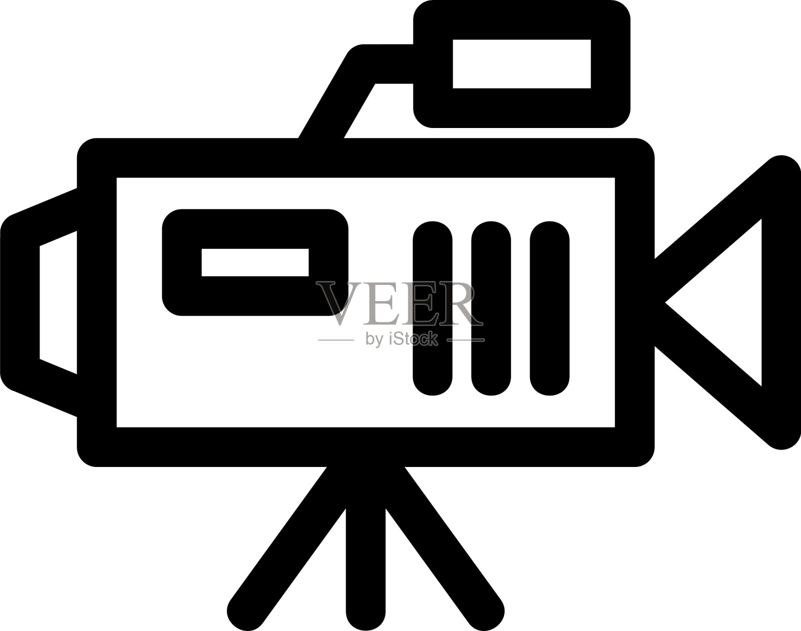 相机图标或标志孤立标志符号图标素材