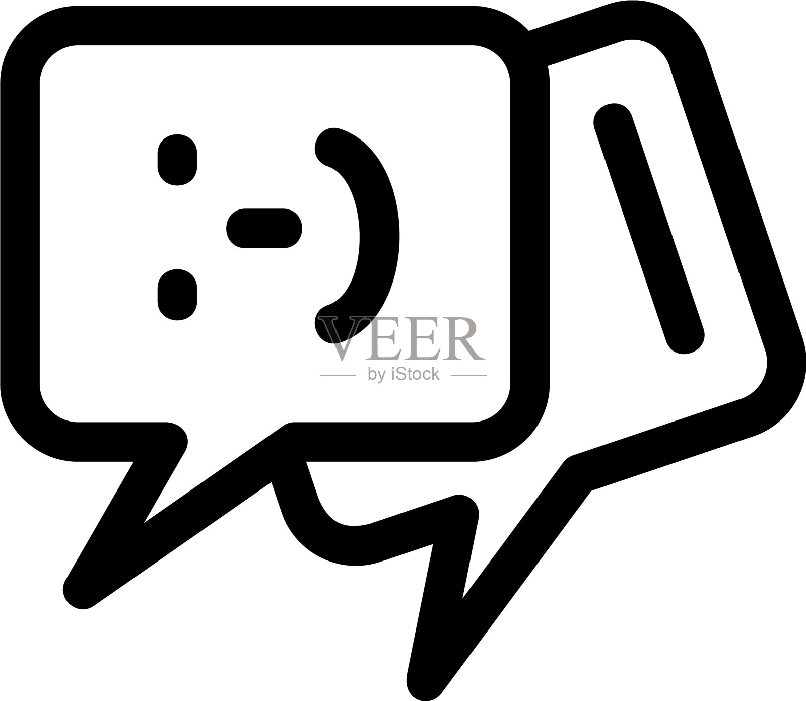 聊天图标或标志孤立符号符号图标素材