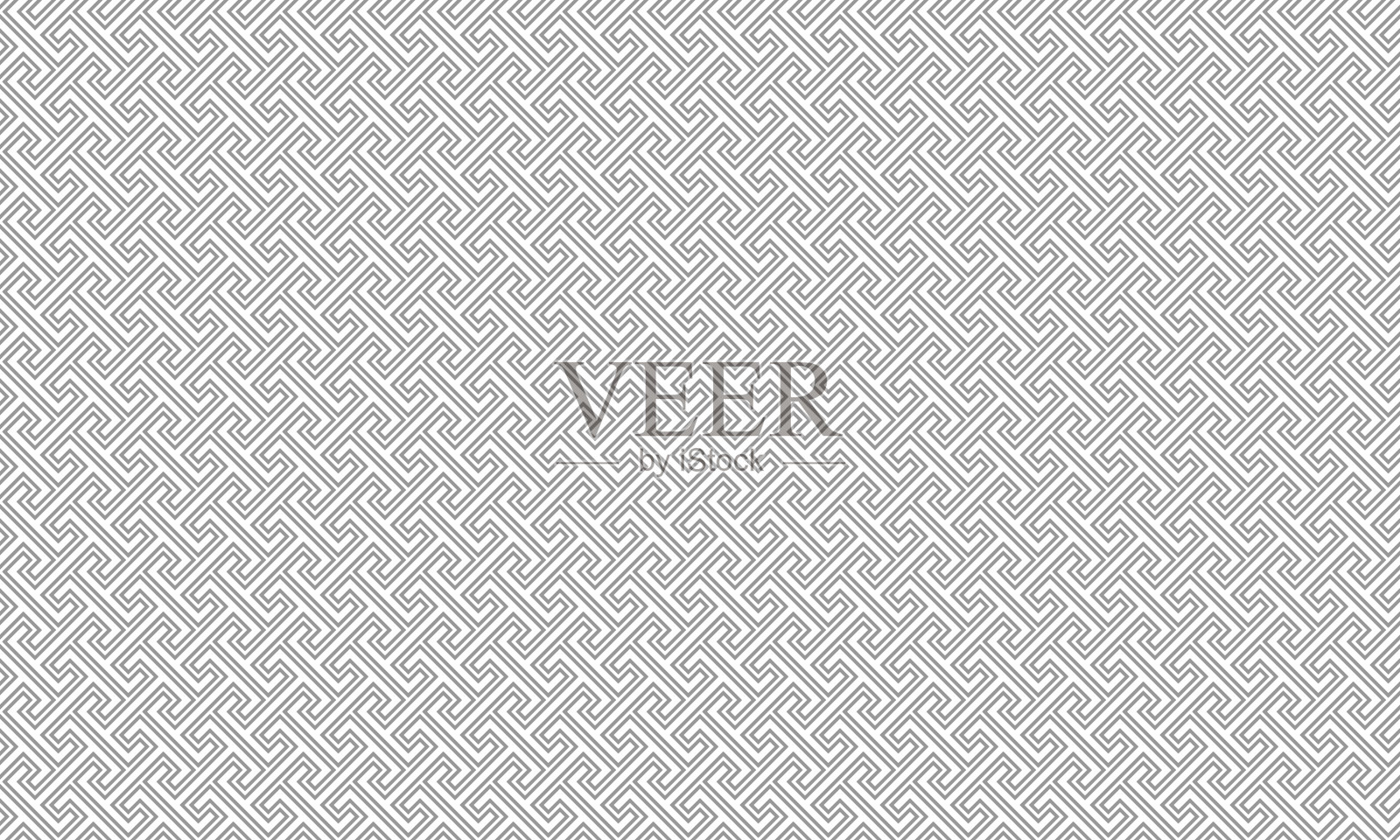 传统日本图案“KOJITSUNAGI”银色插画图片素材