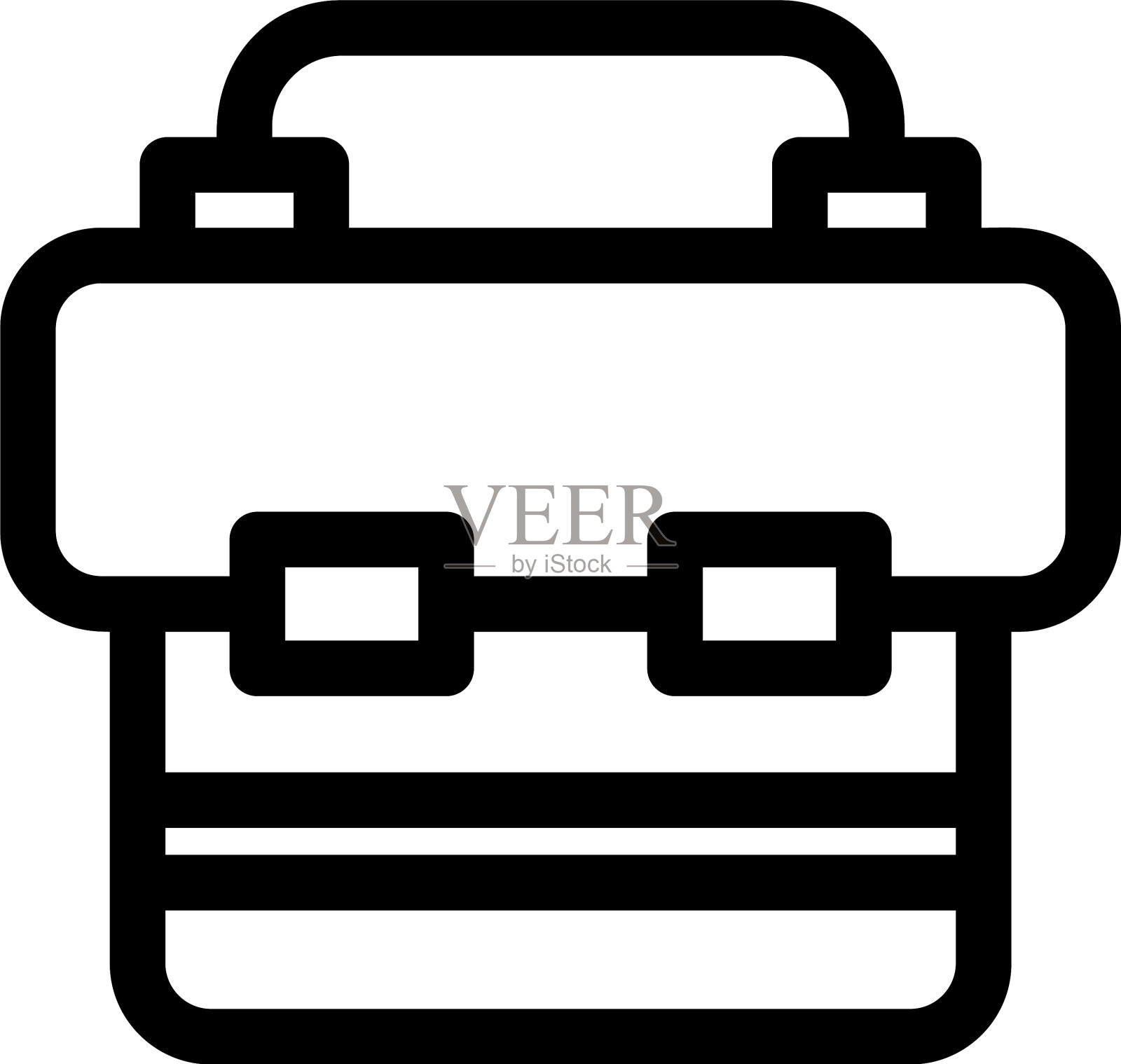 行李标志或标志孤立标志符号图标素材