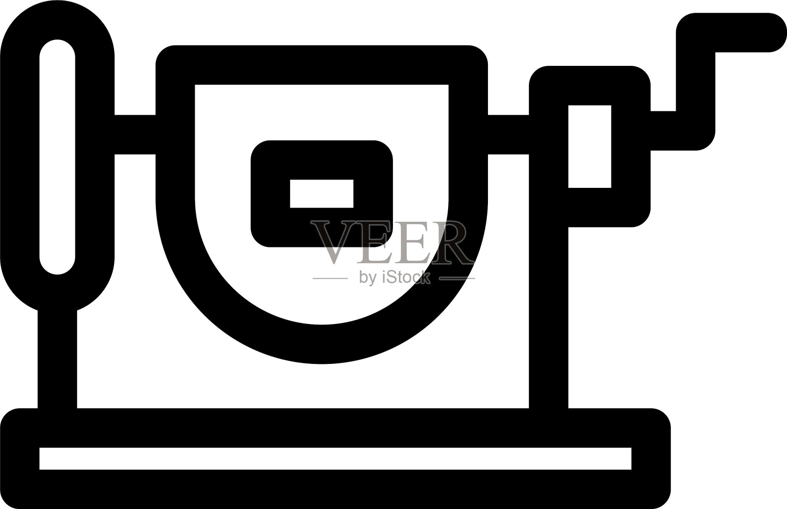 混凝土图标或标志孤立标志符号图标素材