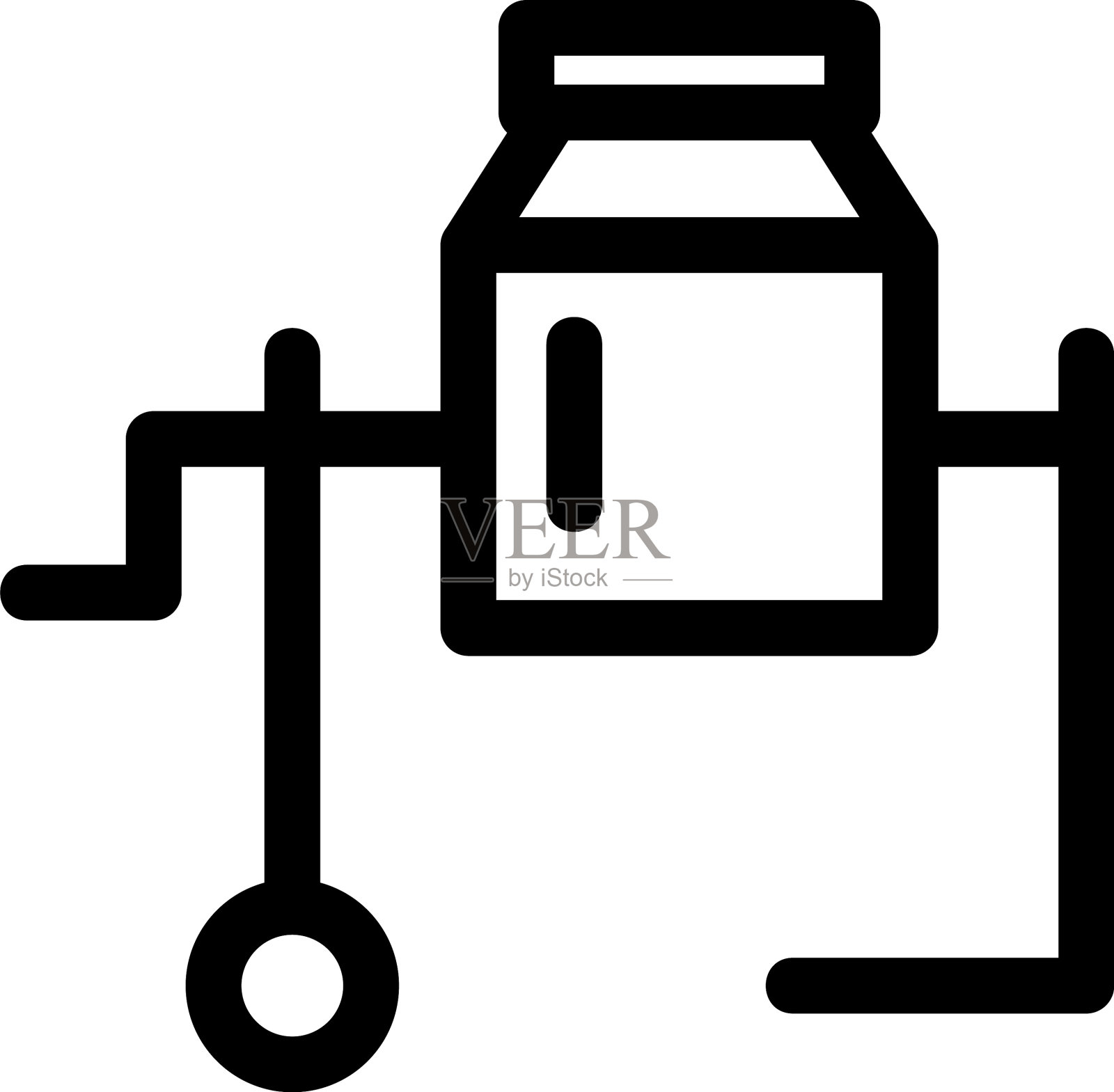 混凝土图标或标志孤立标志符号图标素材