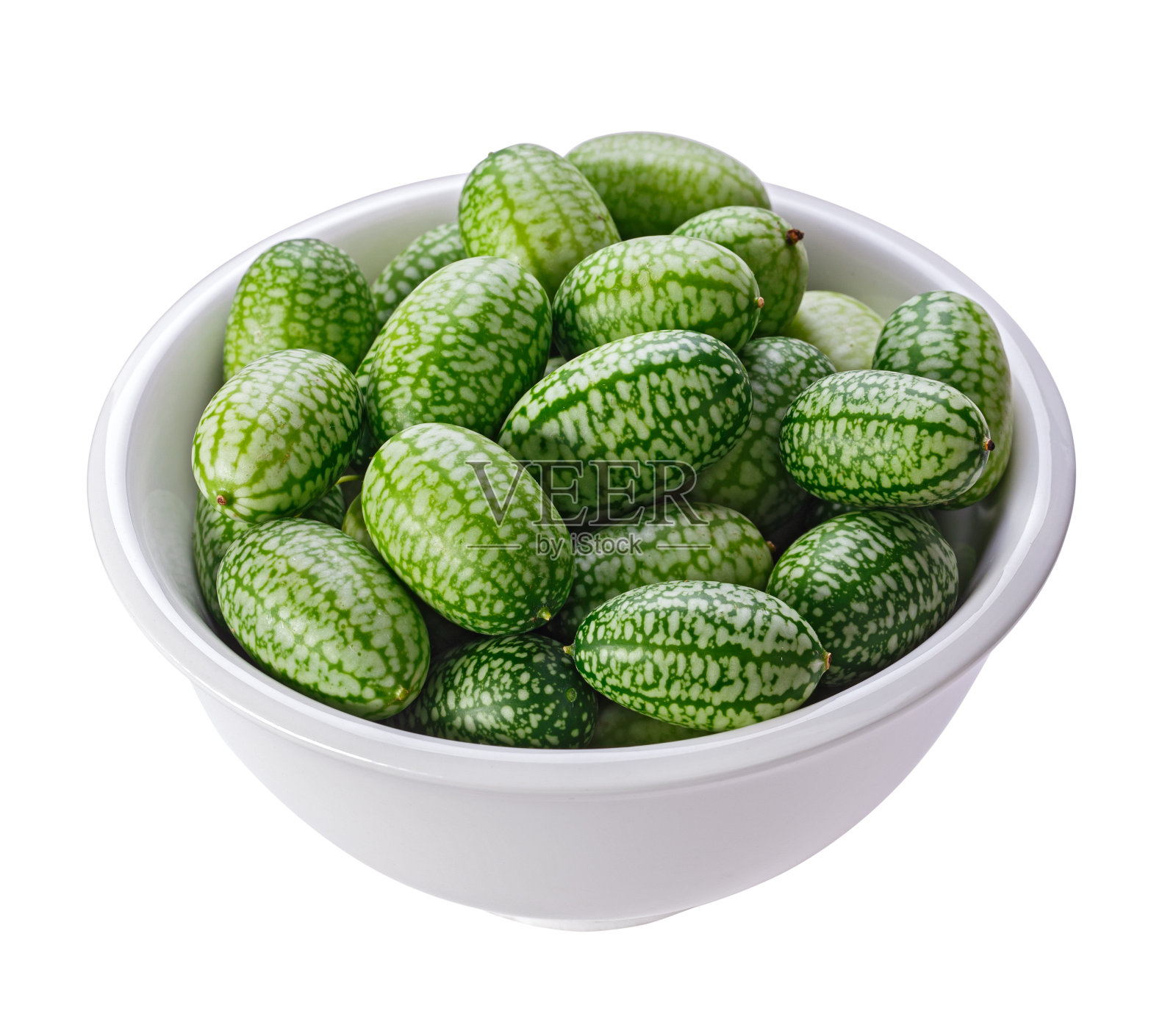 在白碗中孤立的杜鹃照片摄影图片