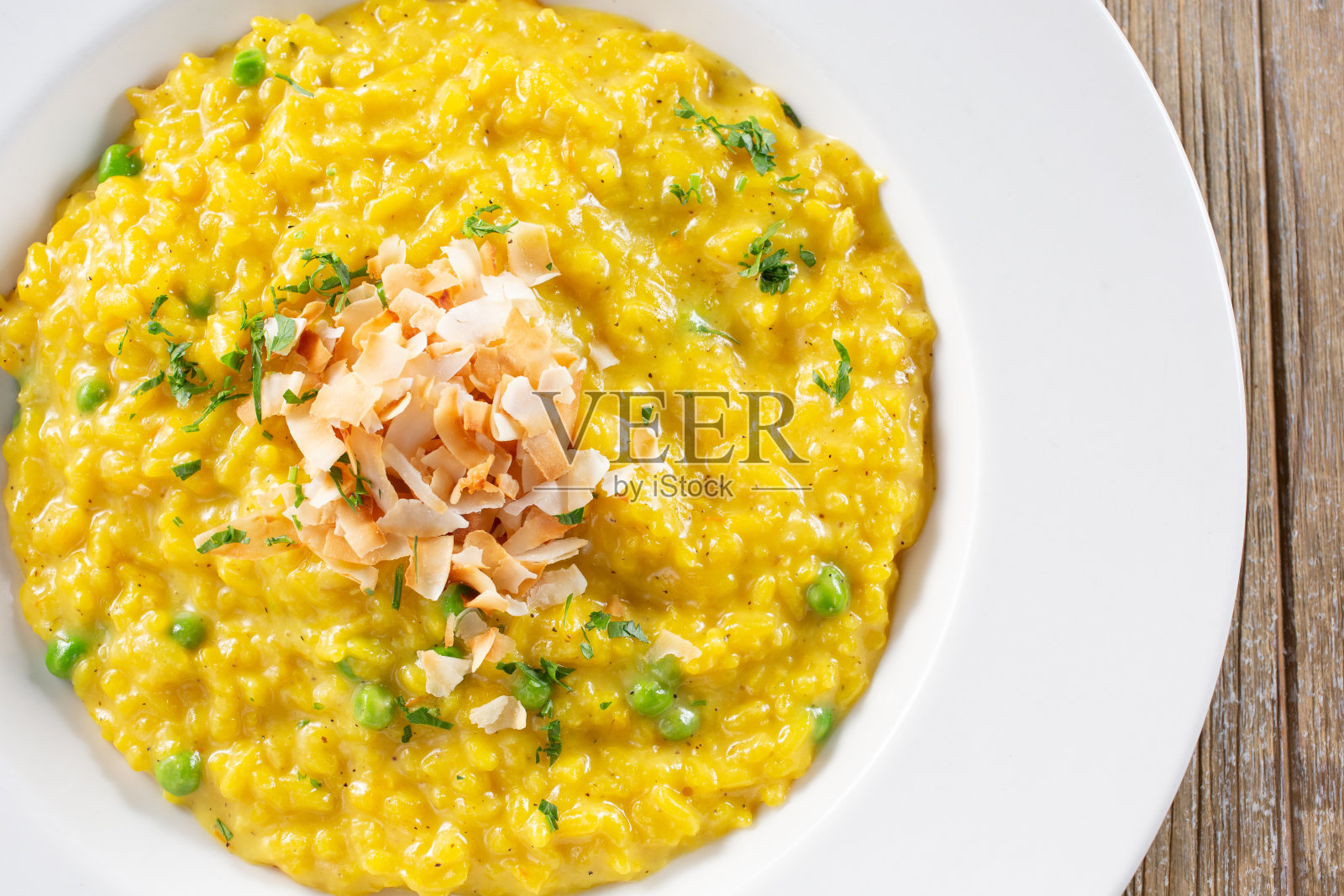 藏红花TD烩饭照片摄影图片