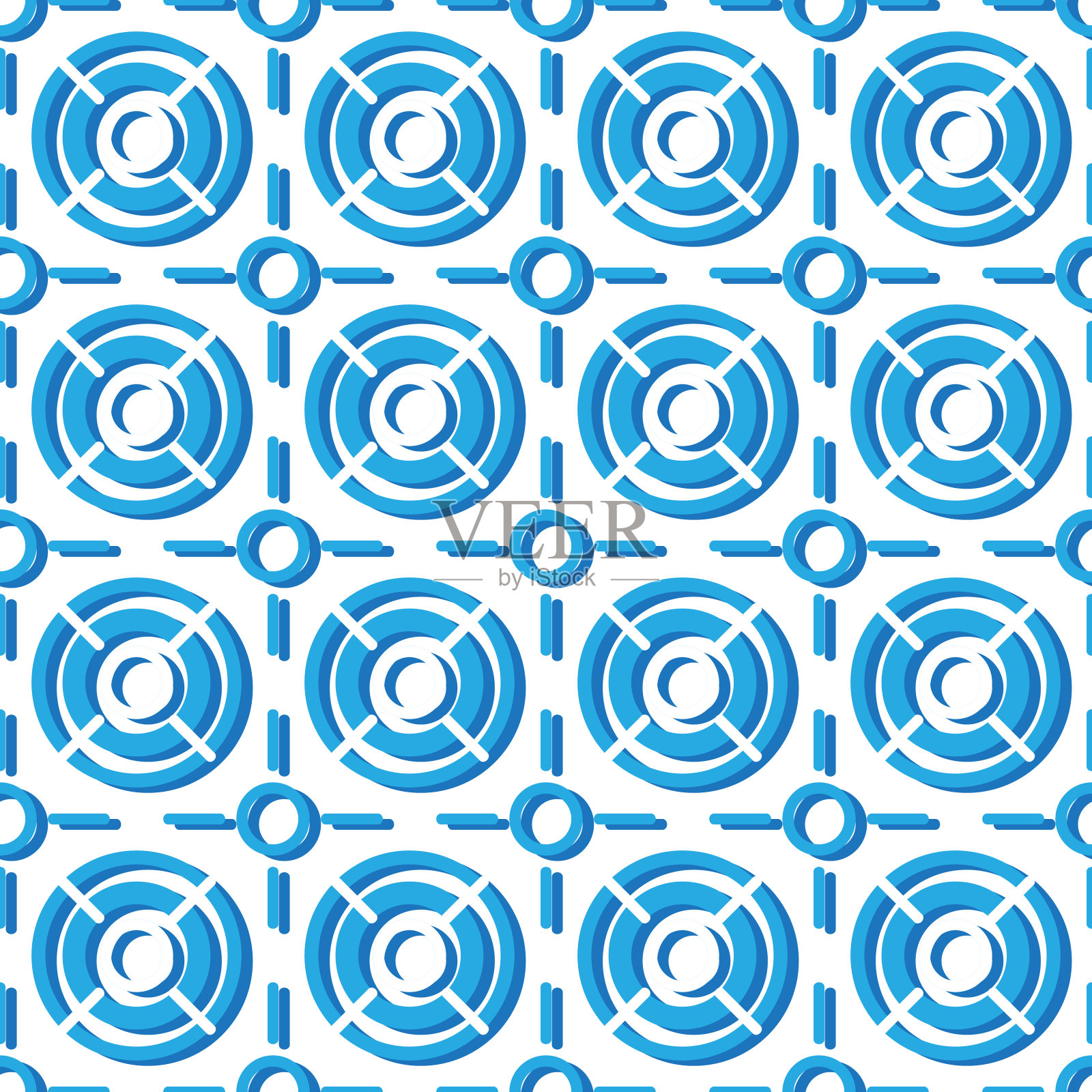 抽象无缝模式插画图片素材